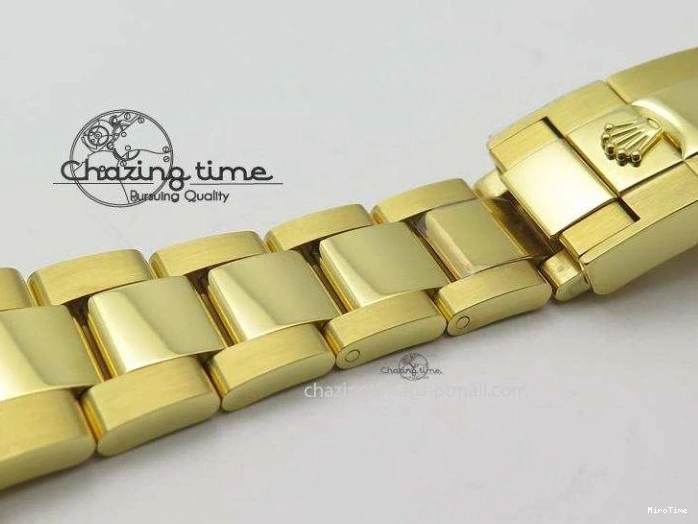 MiroTime 0116 RelaxedFit GMT-Master II 116718 LN Bp-Maker Best Edition YG Wrapped Bezel Black Dial On YG Bracelet ETA 3988